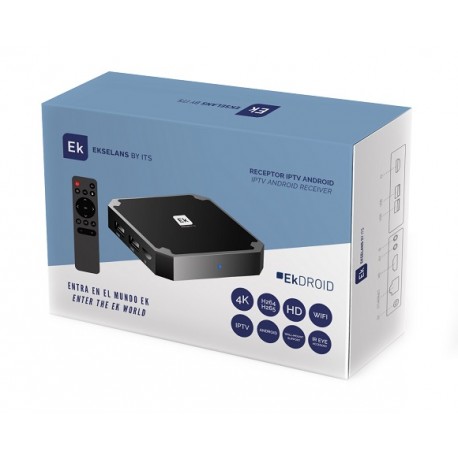 EK DR-1 – Receptor IPTV con sistema operativo Android