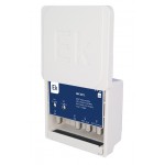 AM 382 L2 - Amplificador de mastro 2 entradas: VHF 28dB/ UHF 38dB