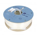 CCR 128 - Cabo coaxial RG6 de diâmetro 6,9 mm. Rolo 100m Branco CCR 128 - Cabo coaxial RG6 de diâmetro 6,9 mm. Rolo 100m Branco