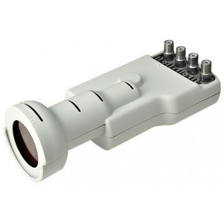 QTH-031 Invacom 0.3dB LNB Quatro para sistemas colectivos