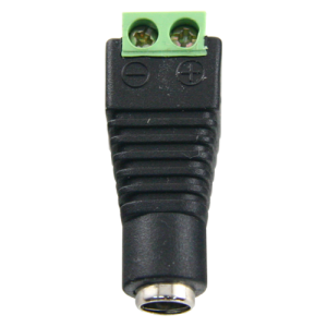 CON285- Conector DC SAFIRE macho con saída +/- de 2 terminais