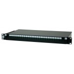 BF 24E - Bandeja removível 24p com 24 adaptadores simplex SC / APC montados