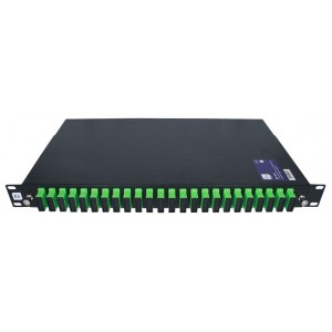 BF 48 C  Bandeja telescópica 48p com adaptadores SC/APC duplex