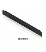ESC-RACK Escova de passa-cabo para racks de 19 ”