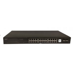 SWG 24 L2  Switch Gerenciável Ethernet Layer2. 24 portas x GB Ethernet + 4 x SFP. 1Gbps