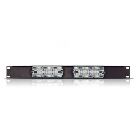PPC-6-U-12 Painel 19” Keystone CAT 6 com 12 portas RJ45