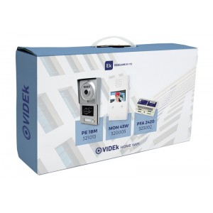 VIDEK HOME WIFI - Kit videoporteiro a cores monitor 4,3” com RFID